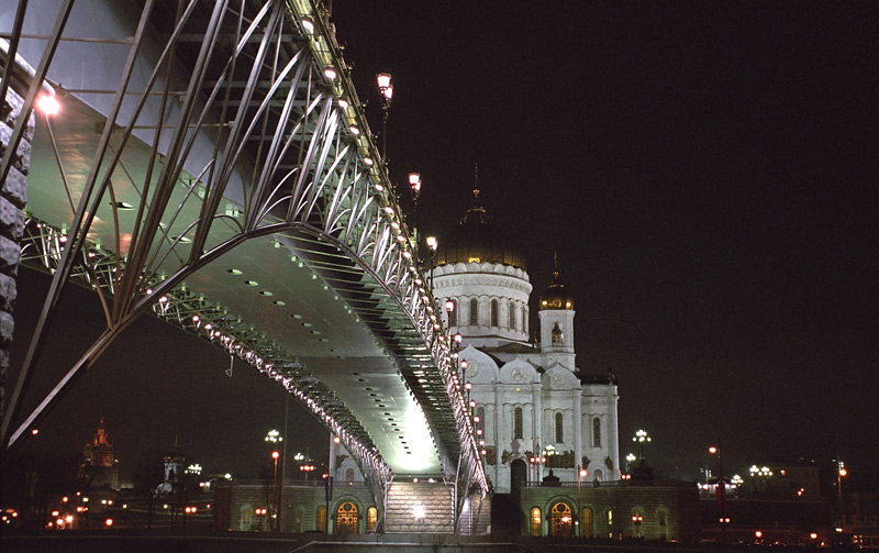 фото "Огни Москвы 1" метки: архитектура, пейзаж, 