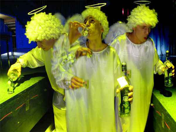 photo "lucky drunky" tags: humor, montage, 