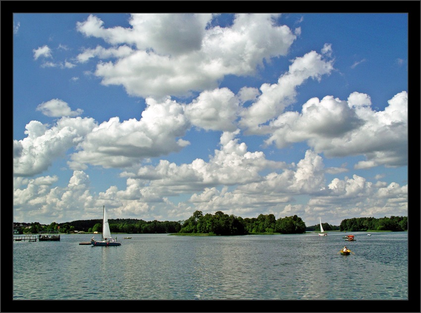 photo "Walk on water." tags: landscape, clouds, summer