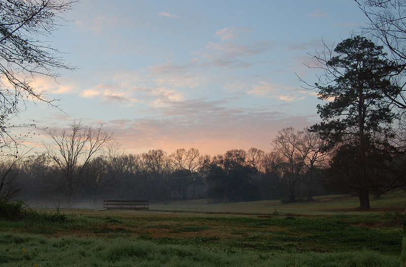 photo "Small Bridge" tags: landscape, spring, sunset