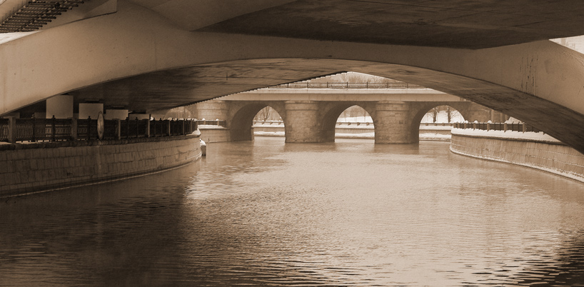 фото "Яуза." метки: архитектура, пейзаж, 