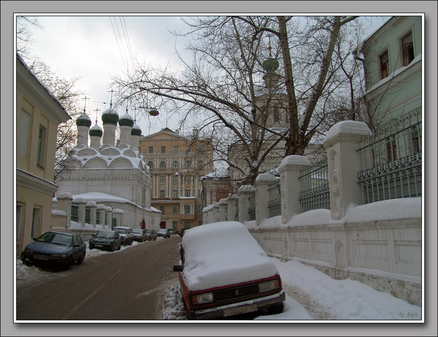 фото "зимняя московская" метки: архитектура, пейзаж, 