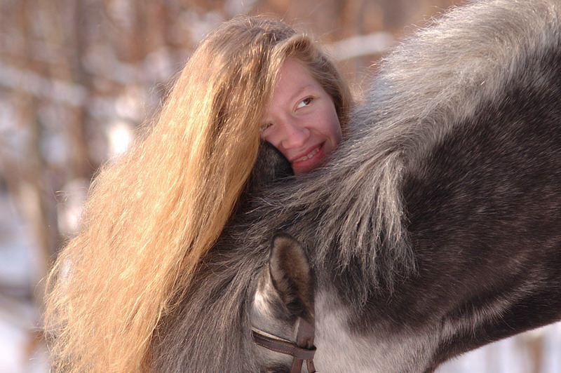 photo "***" tags: portrait, nature, pets/farm animals, woman