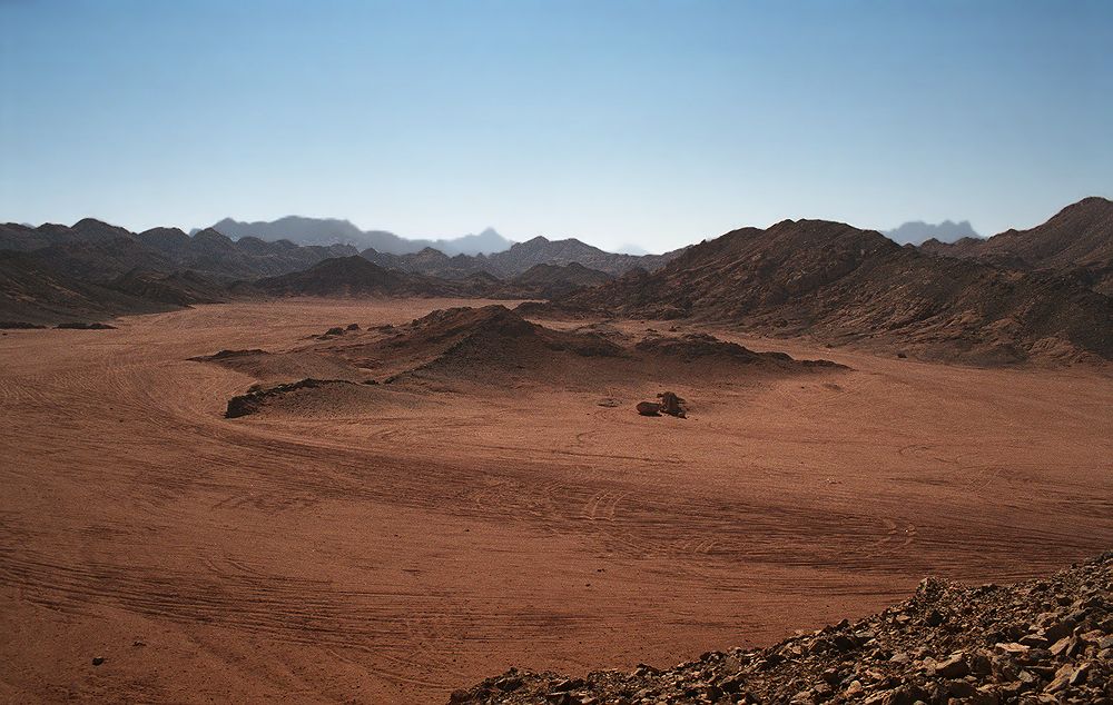 фото "Traces on sand..." метки: пейзаж, путешествия, Африка, горы