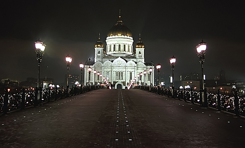 фото "Огни Москвы 3" метки: архитектура, пейзаж, 