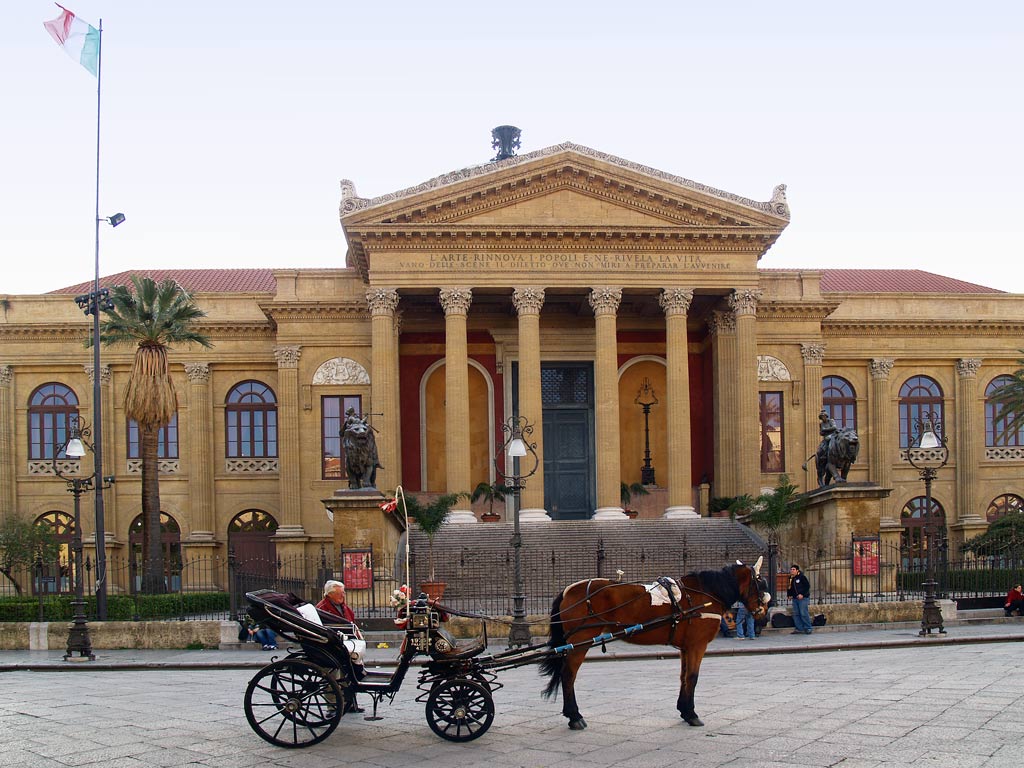 фото "Theatro Massimo, Palermo" метки: архитектура, путешествия, пейзаж, Европа