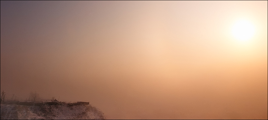 photo "Take-off" tags: landscape, winter