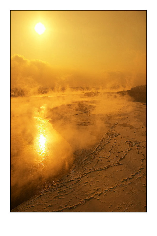 photo "Enisey" tags: landscape, water, winter