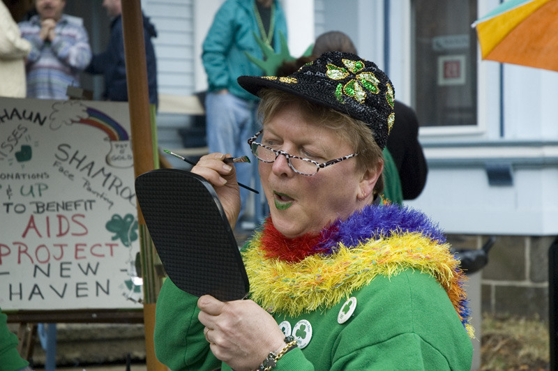 photo "Painter and Self-portrait" tags: reporting, humor, 