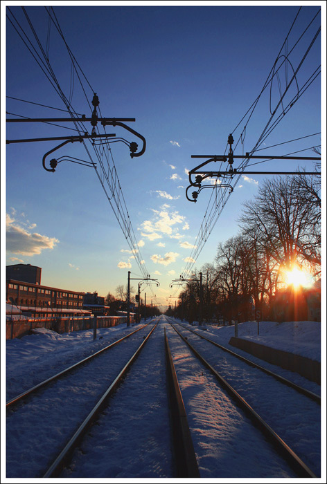 фото "' Road to nowhere '" метки: пейзаж, закат