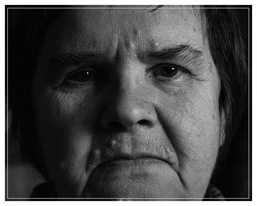 photo "I know all what you can talk..." tags: portrait, black&white, woman