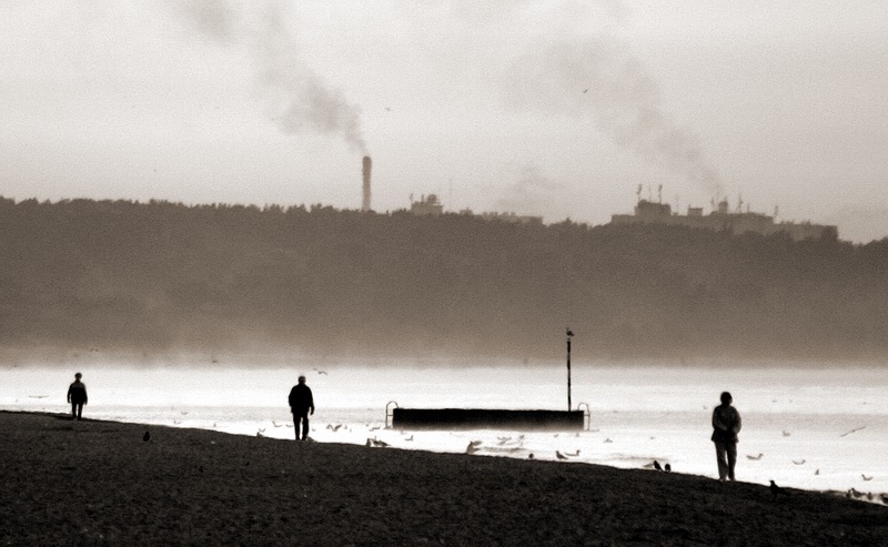 photo "Walk over the sea" tags: landscape, water