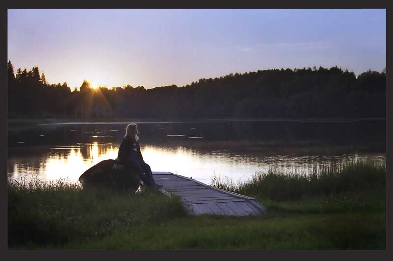 фото "Paipalis lake II, Latvia" метки: пейзаж, закат