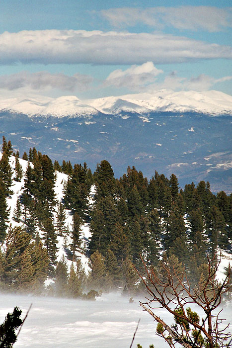 фото "A View to Rila Mountain" метки: пейзаж, горы, зима