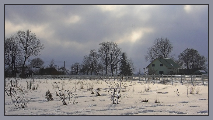 photo "Rural landscape" tags: landscape, travel, Europe, winter