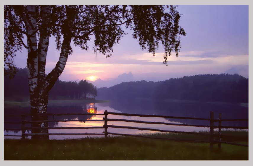 фото "Raipalis lake III, Latvia" метки: пейзаж, вода, закат