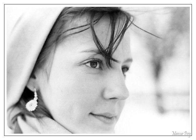 photo "my dear Ann" tags: black&white, portrait, woman