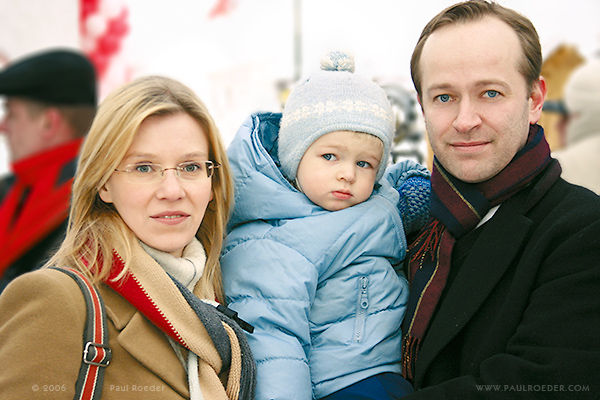 photo "General manager ELECTROLUX in Russia and Kazakhstan Marko Tuunainen and his family" tags: portrait, reporting, 