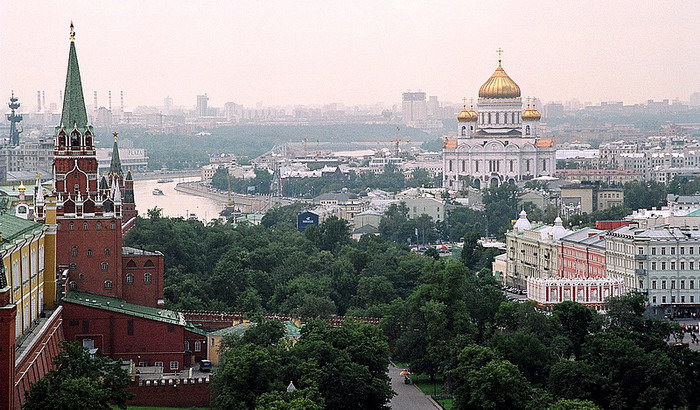 photo "Moscow from hotel "Moscow"" tags: architecture, landscape, 