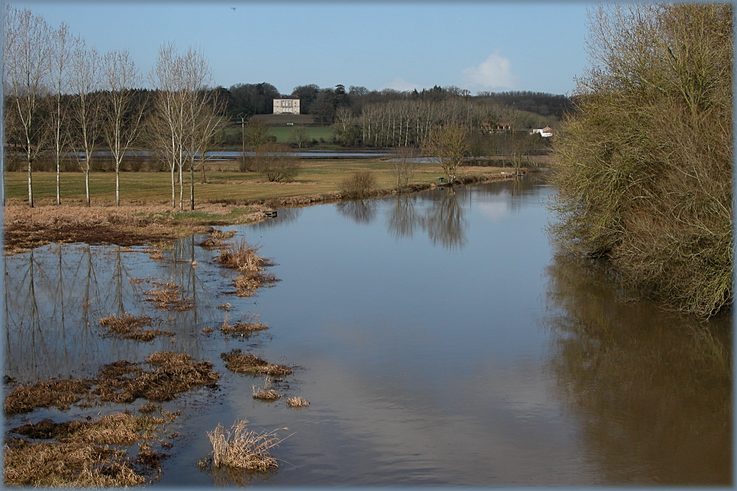 photo "flood" tags: landscape, water, winter