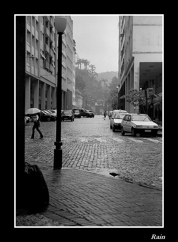 photo "Rain" tags: travel, black&white, 