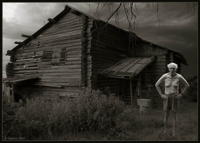 фото "Дом с привидением" метки: фотомонтаж, 