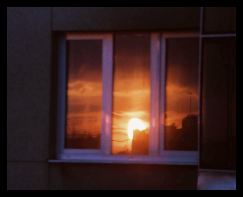 photo "Windows "the beautiful"" tags: landscape, genre, sunset