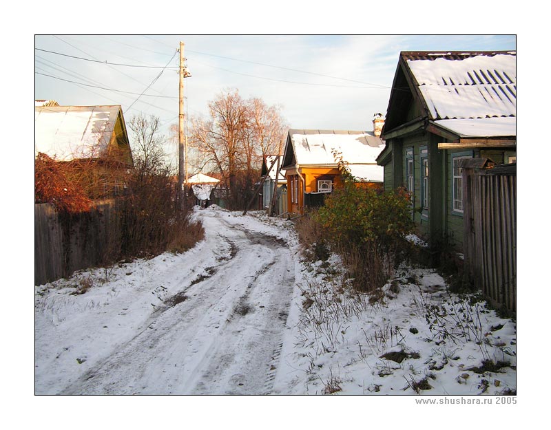 фото "Плёс. Улица. Фонарь" метки: пейзаж, 