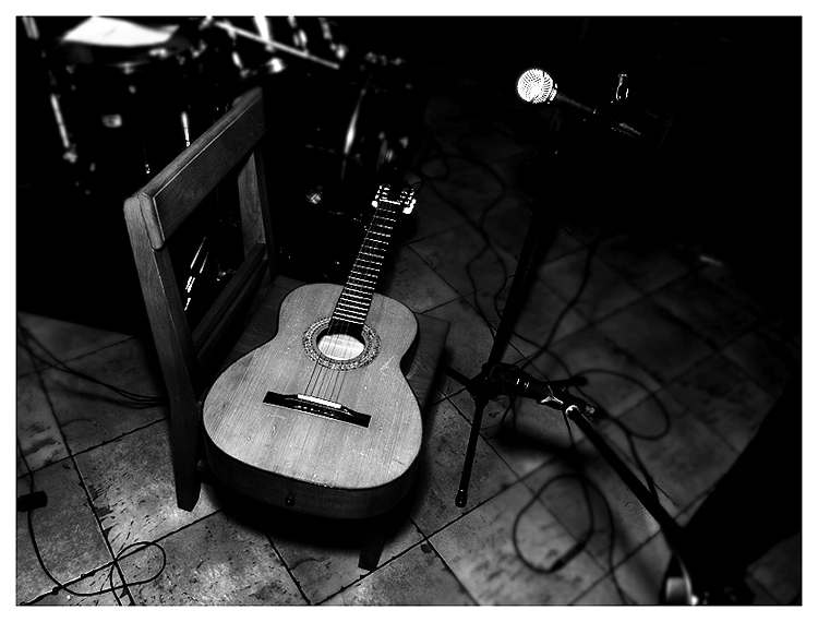 photo "Guitar" tags: black&white, 