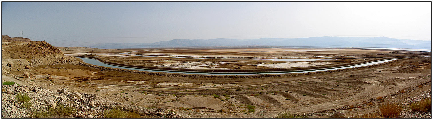 фото "Мертвое море. Перешеек." метки: панорама, 