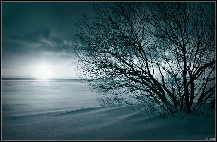 фото "Возвращение..." метки: пейзаж, закат, зима