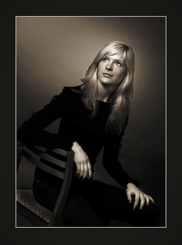 фото "Портрет девушки" метки: портрет, черно-белые, женщина