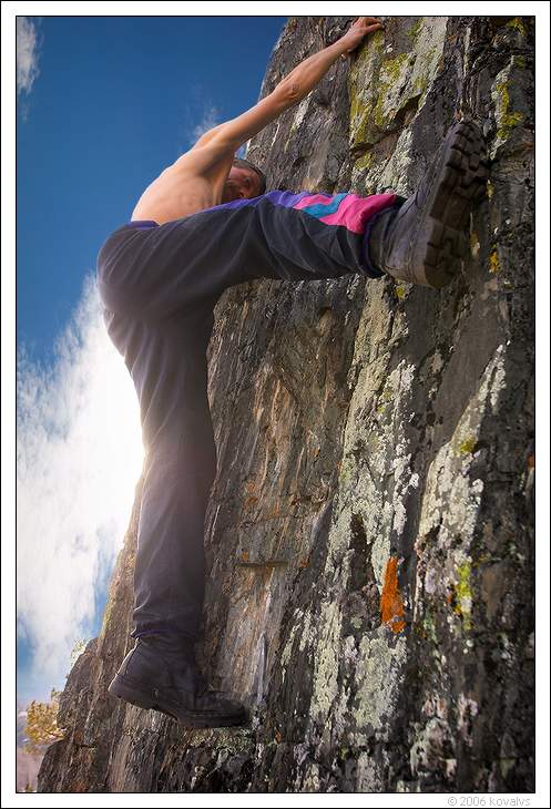photo "climber" tags: landscape, sport, mountains