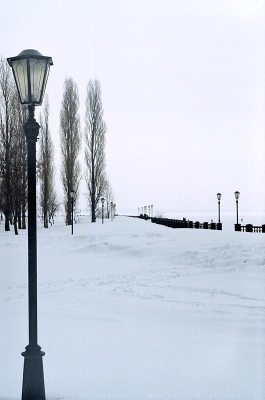 фото "Набережная в снегу" метки: архитектура, пейзаж, 