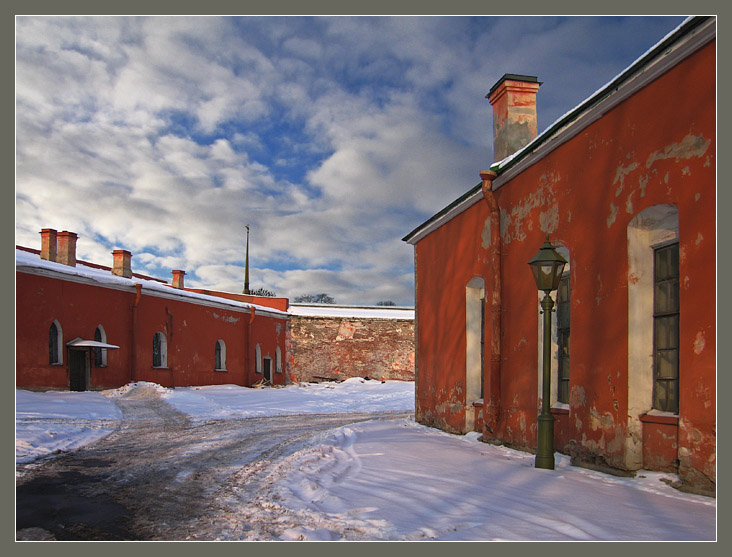 photo "One day in march" tags: architecture, landscape, spring