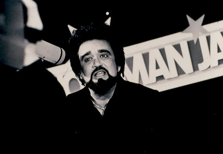 photo "Bob Smith aka Wolfman Jack, Owwooh!" tags: portrait, reporting, man