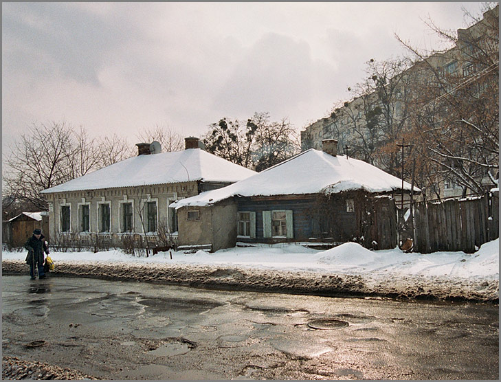 photo "Otto Schmidt street(2)" tags: landscape, architecture, winter