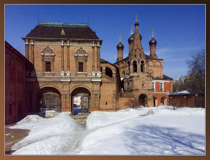 фото "Крутицкие терема" метки: архитектура, пейзаж, 