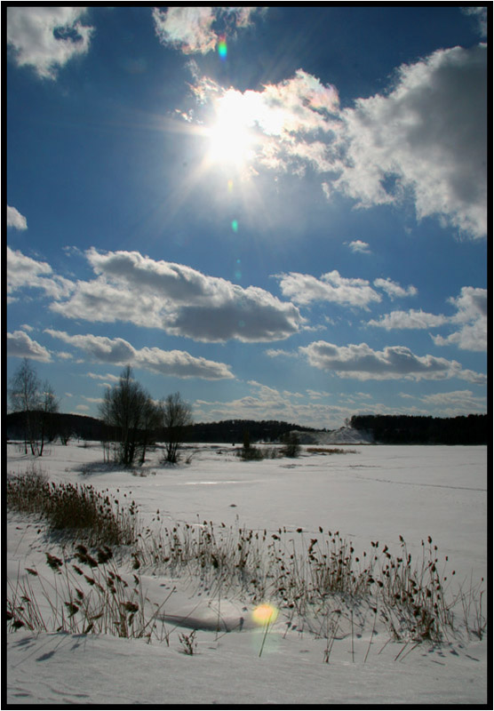 photo "With a holiday of the Lady day!" tags: landscape, clouds, spring