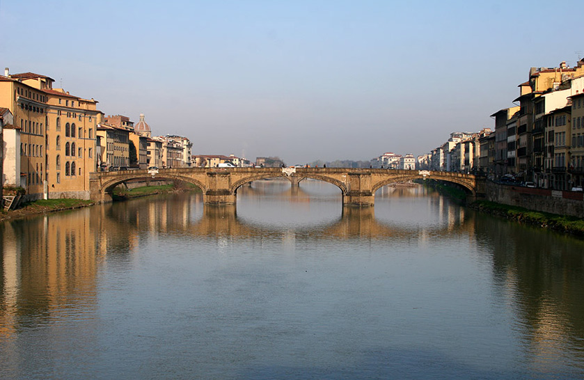 фото "Ponte Santa Trinita. Florence" метки: архитектура, пейзаж, 