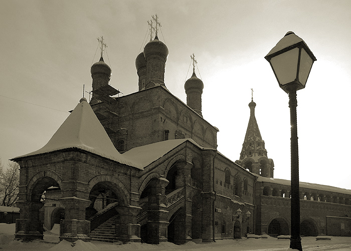 photo "moscow/oldtime" tags: architecture, black&white, landscape, 