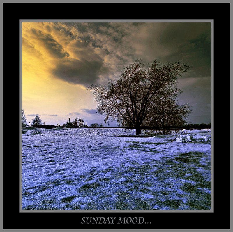фото "SUNDAY MOOD..." метки: пейзаж, зима