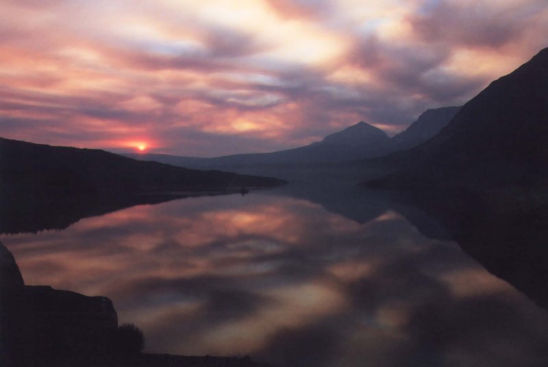 photo "Glacier sunrise" tags: landscape, mountains