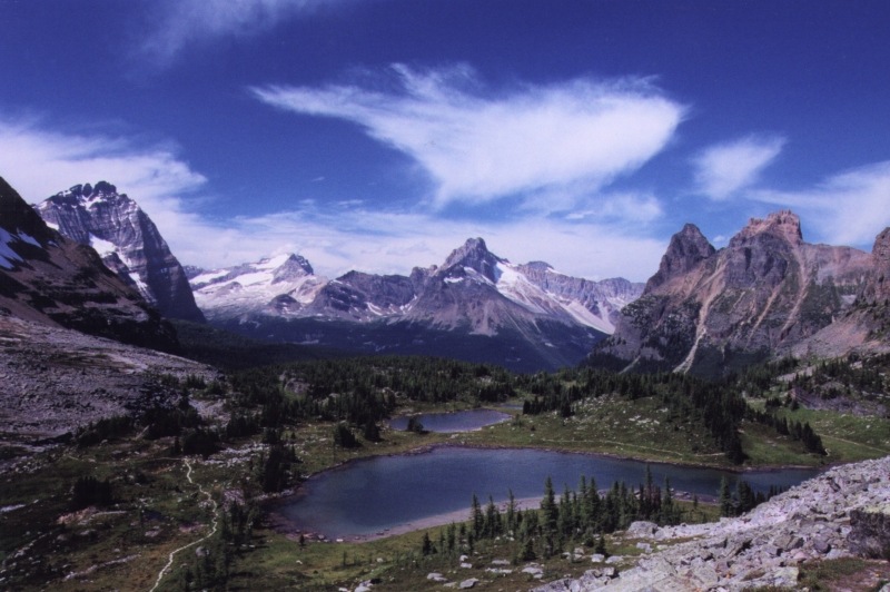 фото "Lake Ohara hike" метки: пейзаж, горы