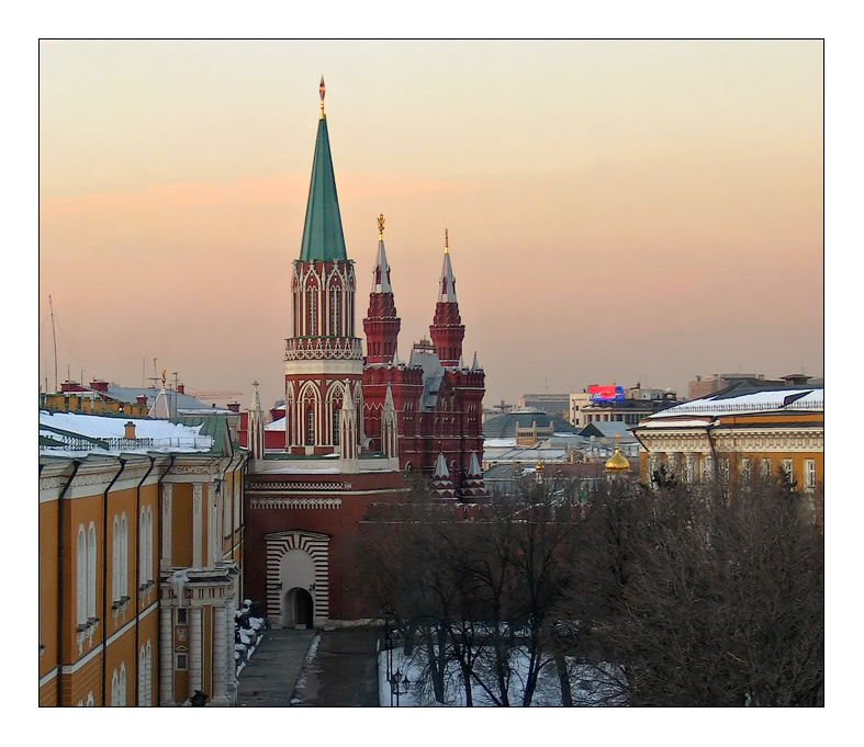 фото "Кремлёвская башня" метки: архитектура, пейзаж, 