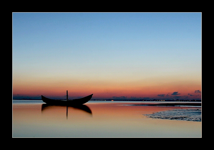 фото "At the lagoon" метки: пейзаж, вода, закат