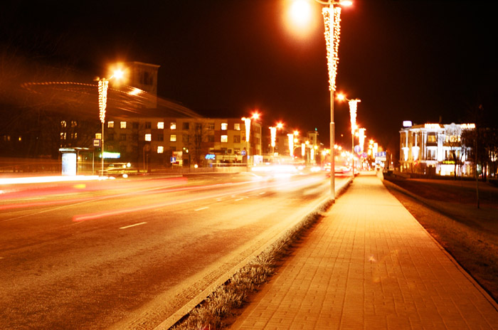 фото "Night charm" метки: архитектура, пейзаж, зима