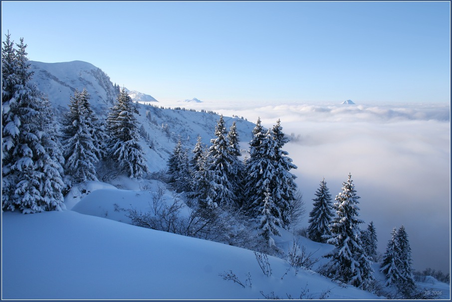 photo "Blue scene" tags: landscape, mountains