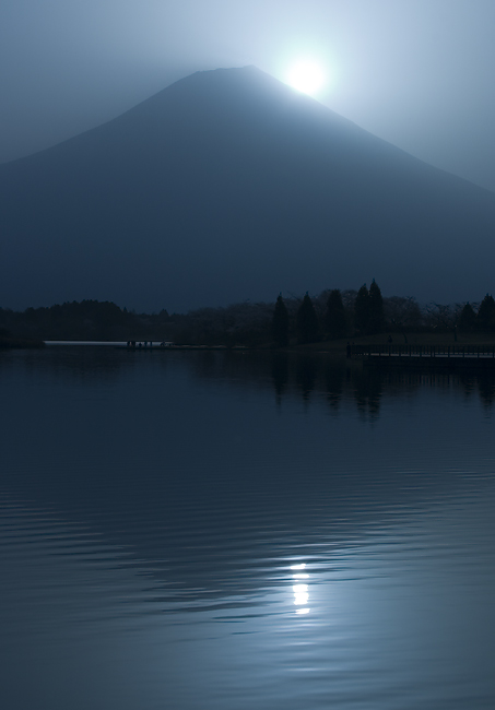 photo "Diamond Fuji" tags: landscape, mountains, sunset