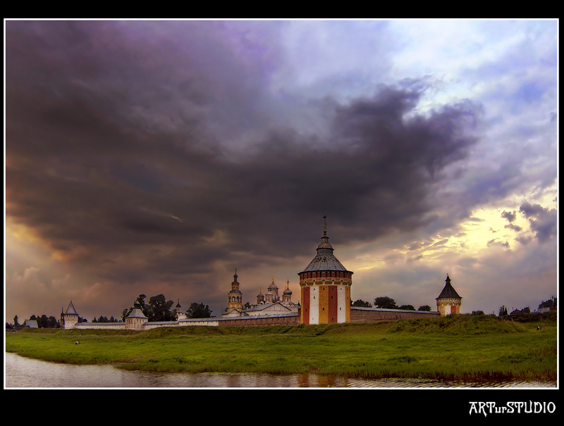 фото "Вологда. Спасо-Прилуцкий монастырь." метки: пейзаж, лето